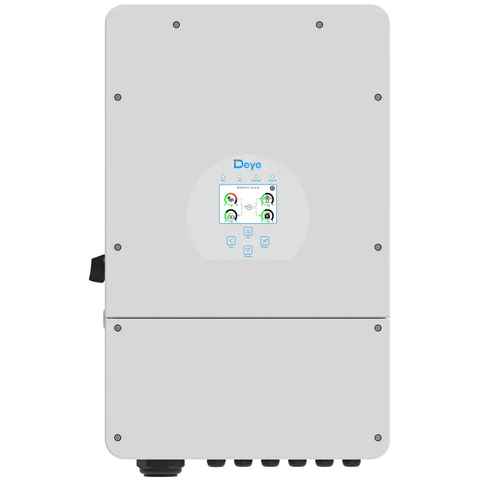 DEYE 08 KW MONOFAZE HİBRİT İNVERTER